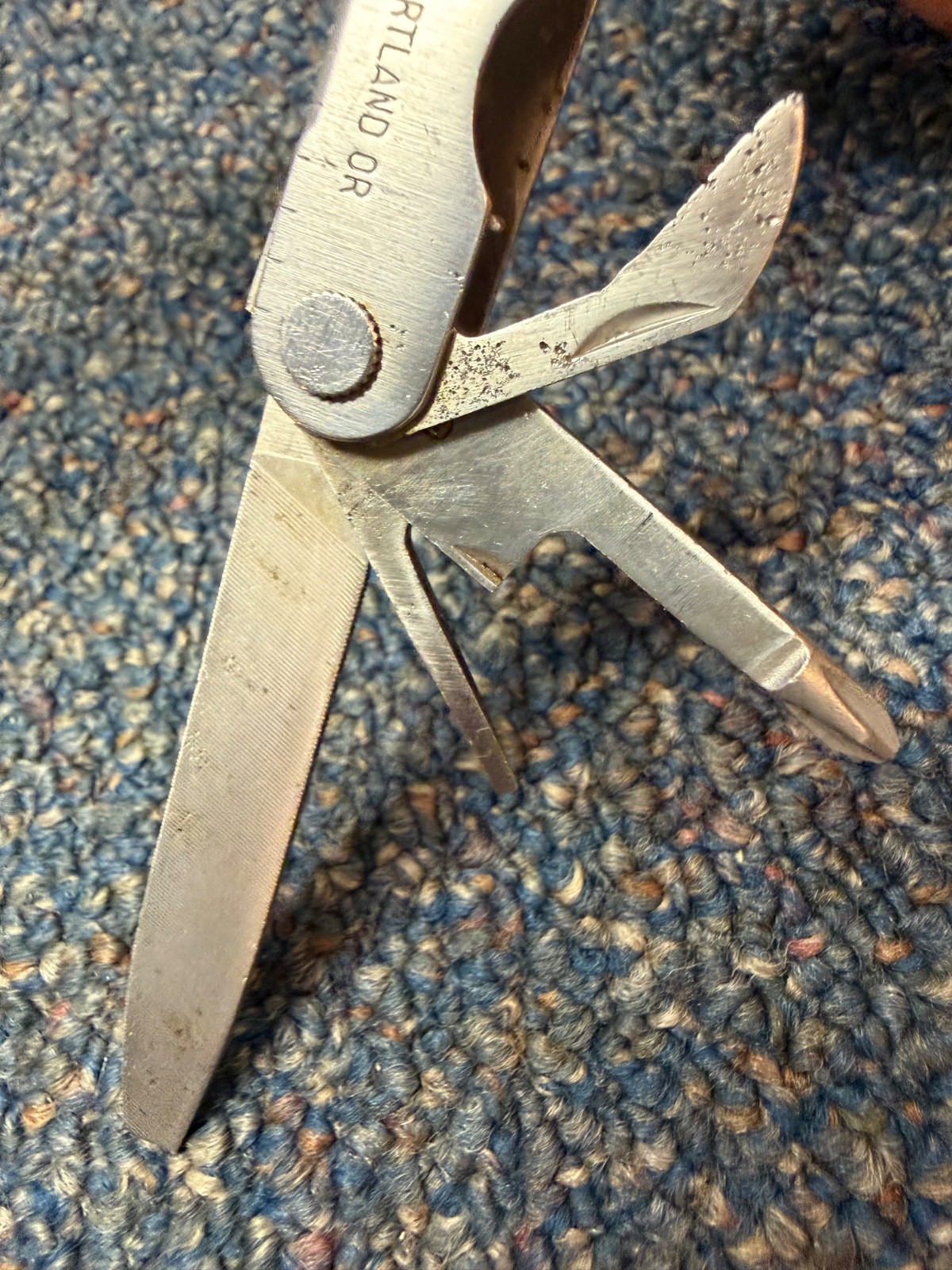 Original Leatherman tool, 8 blades + pliers, USA, as-found, good condition