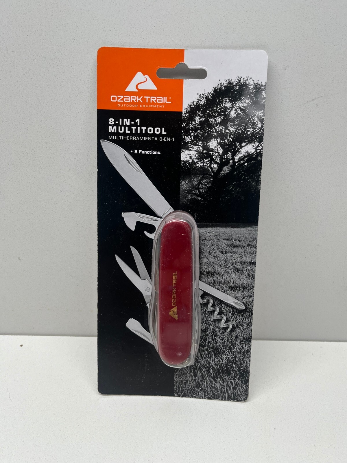 LOT OF 5 Ozark Trail Multi Tool 8-in-1 Pocket Knives
