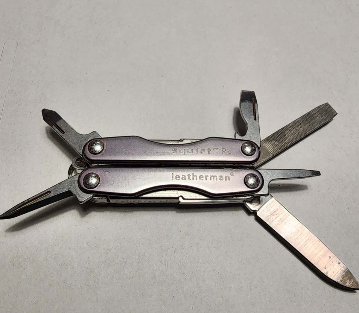 Leatherman Squirt P4 Multi-Tool, Key Ring, Retired,