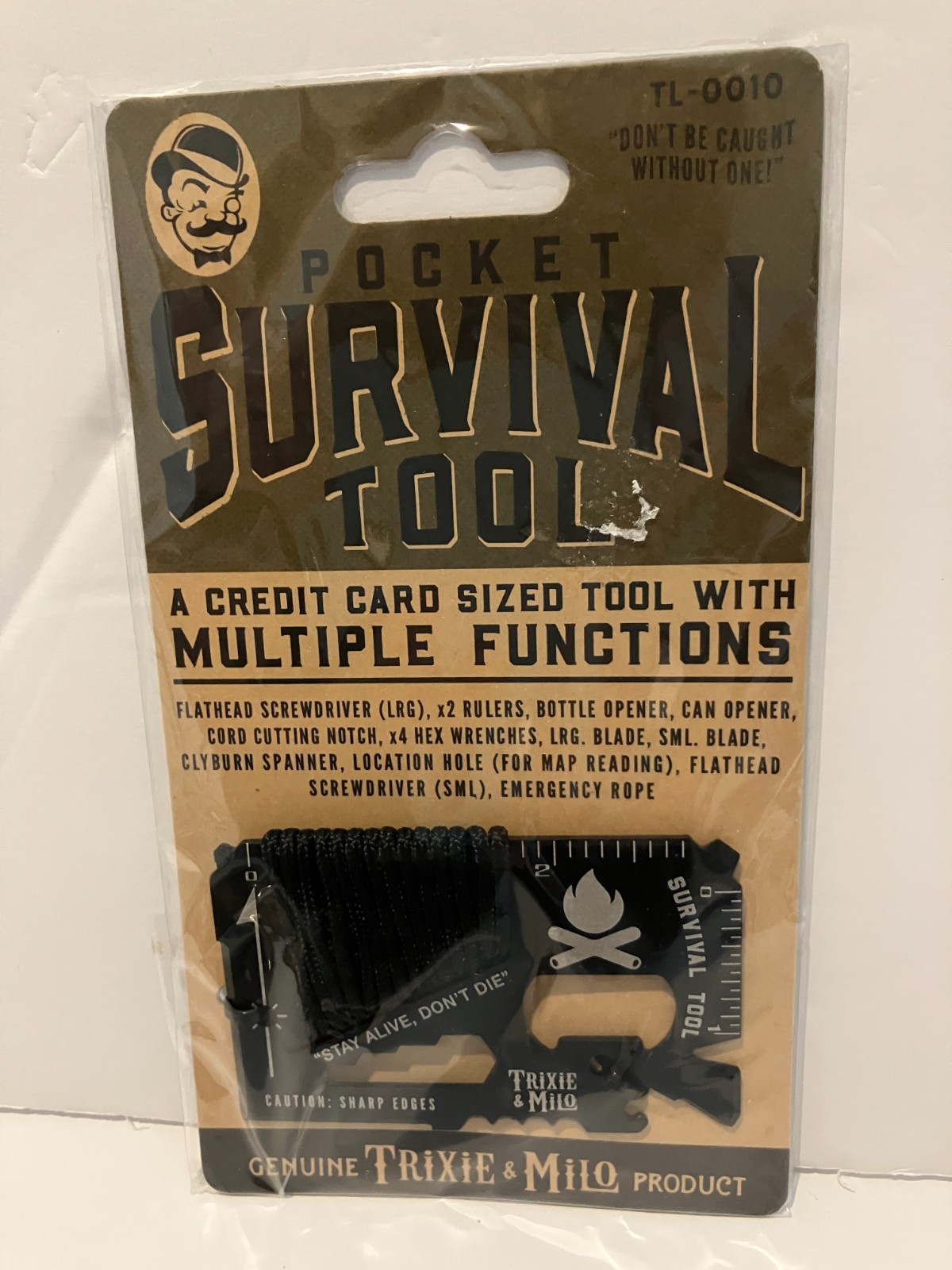 Pocket Survival Tool – Trixie & Milo