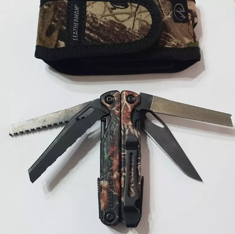 🔥🔥 Leatherman Charge Ti BO 2006 Blood Autumn Camo Titanium Not Used Very Rare