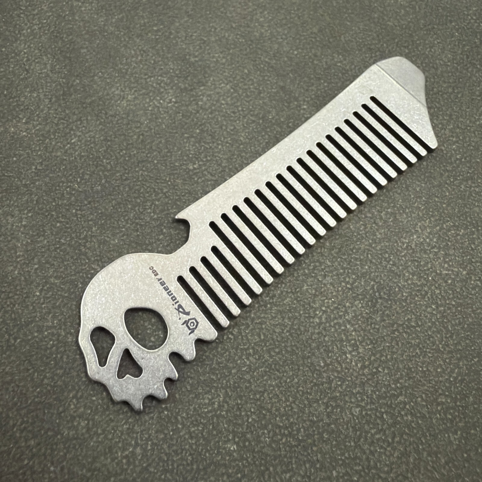 RIHE Design TC4 TITANIUM PRY Bar TOOL Ghost EDC bottle opener Comb