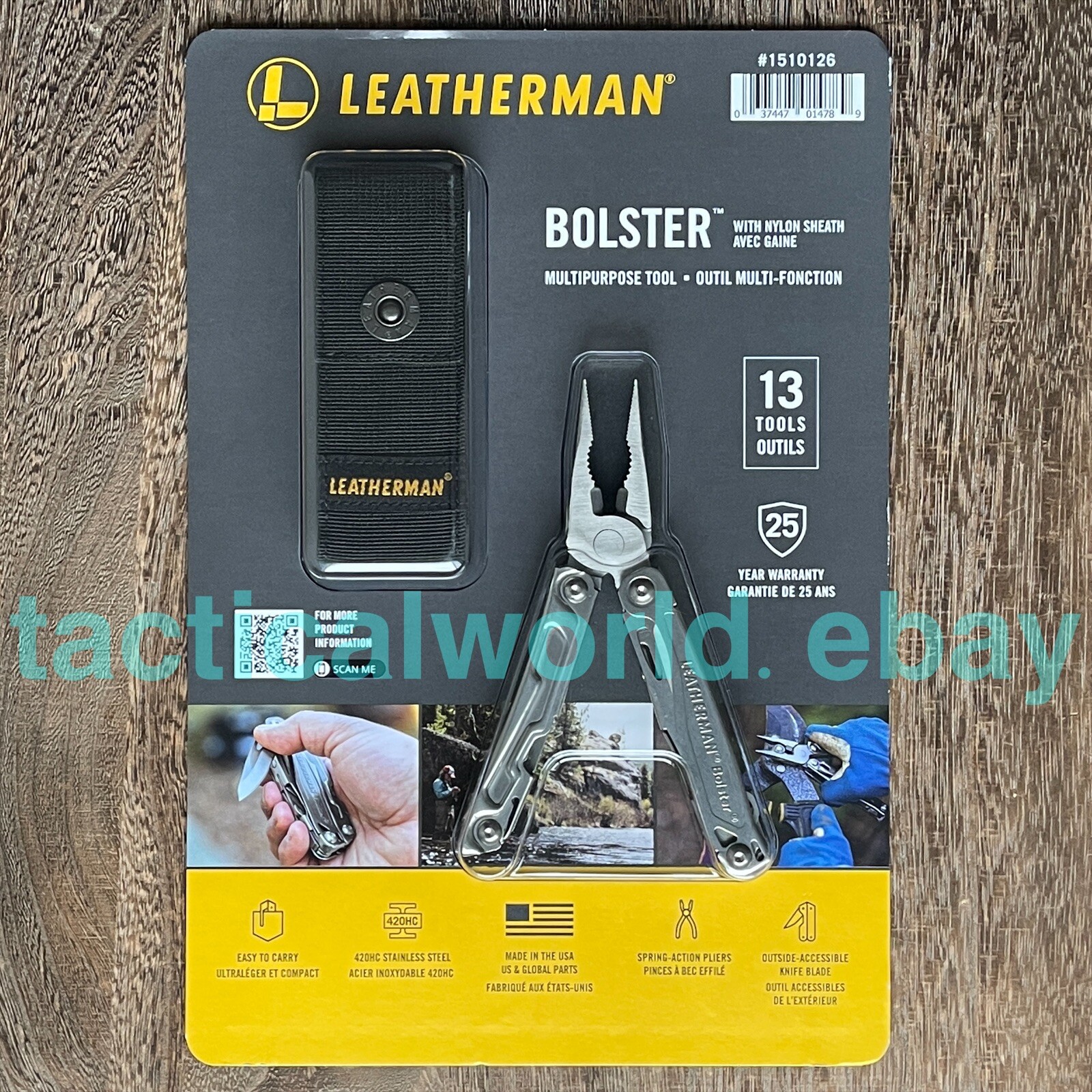 Leatherman Bolster multi tool in exclusive shell for Costco. Limited Edition.