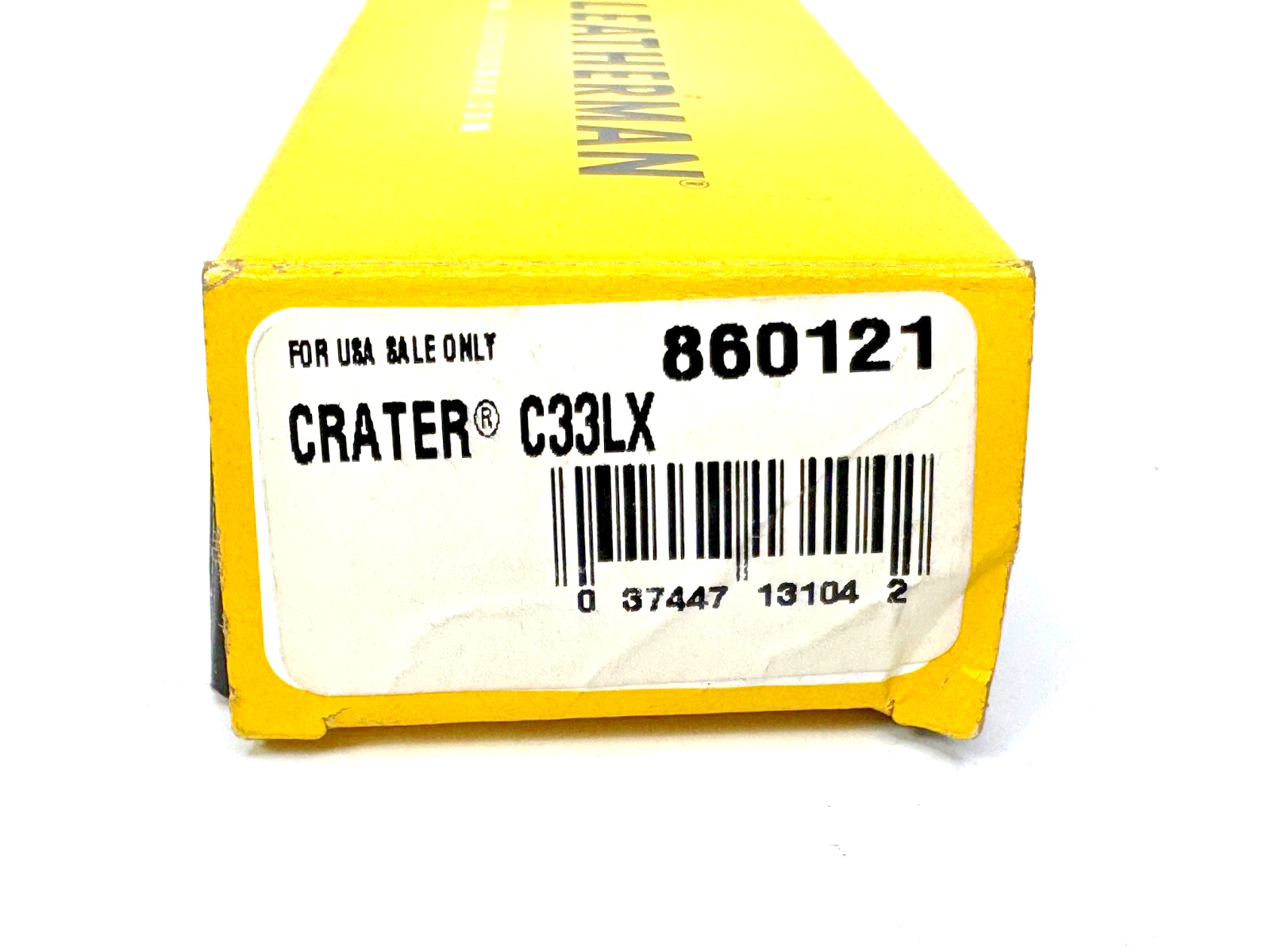 Leatherman Crater C33LX Knife with 2.6 Inch 420HC Stainless Combo Blade New