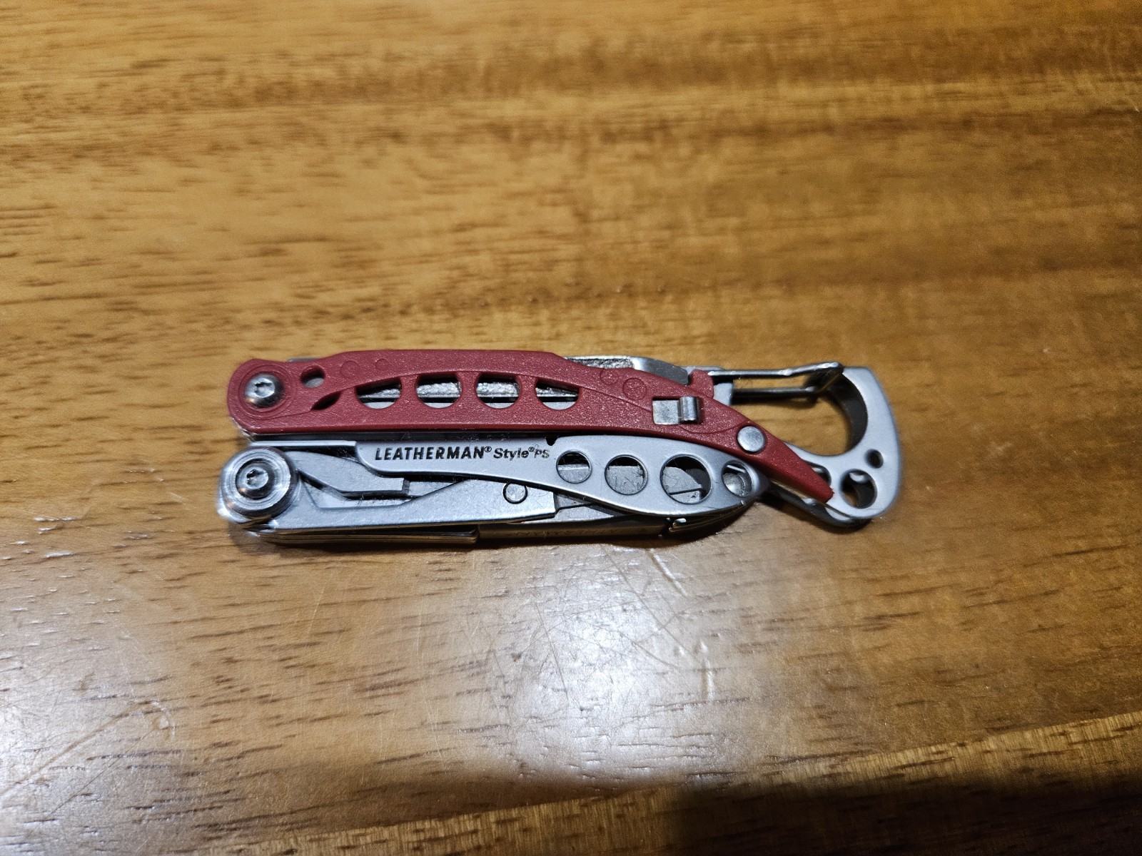 Rare Leatherman Style Ps Red (Broken Scissor Spring)