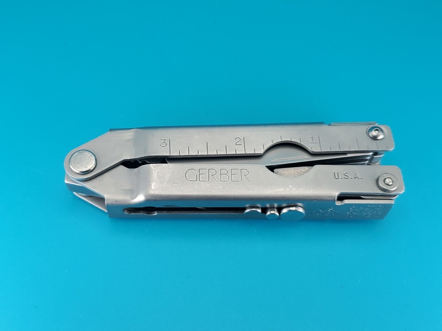 Vintage Gerber Stainless Steel Needlenose MP400 Multi-Tool Pliers! With Sheath!