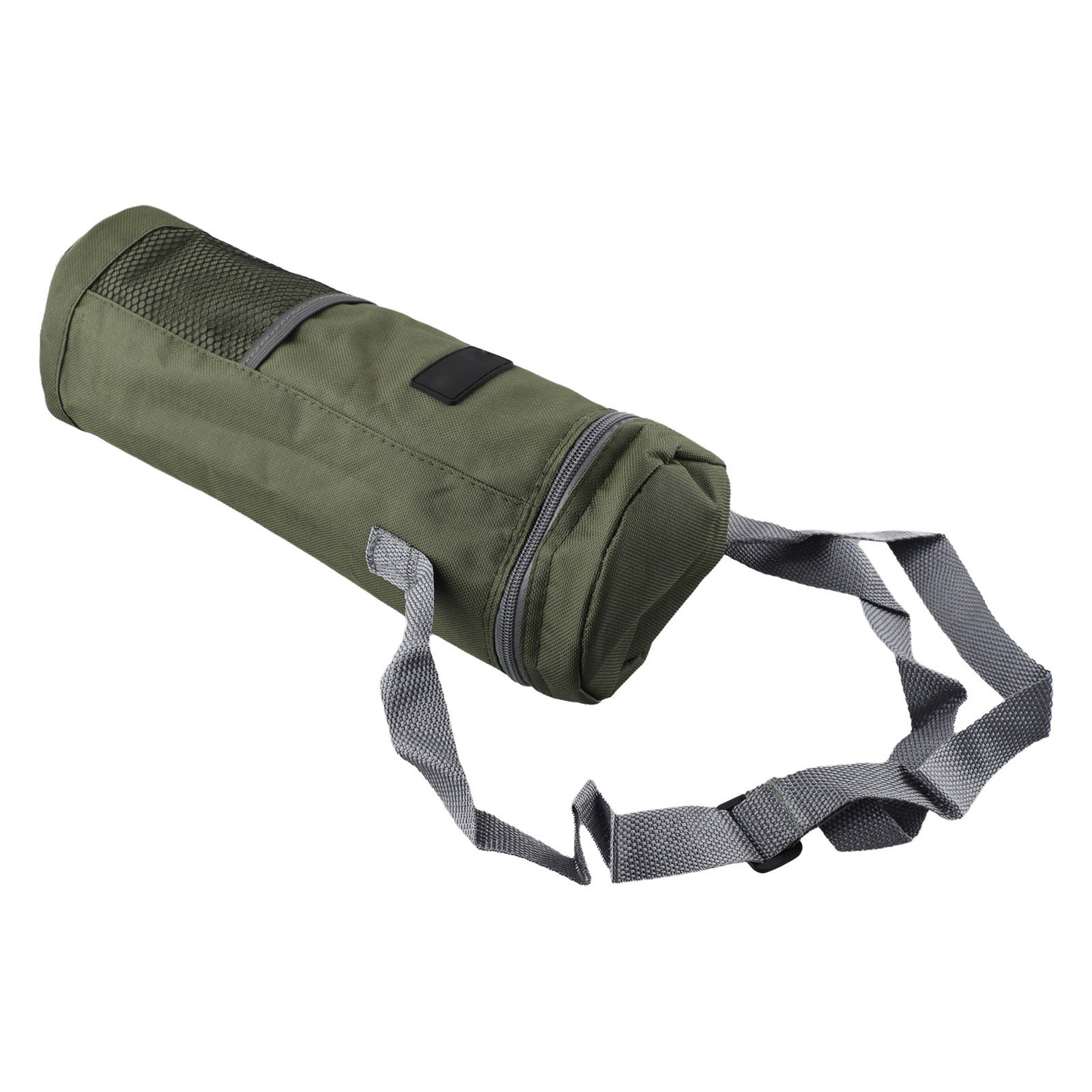 Insulated Cylinder Shoulder Strap Bag for Convenient Water Bottle Storage