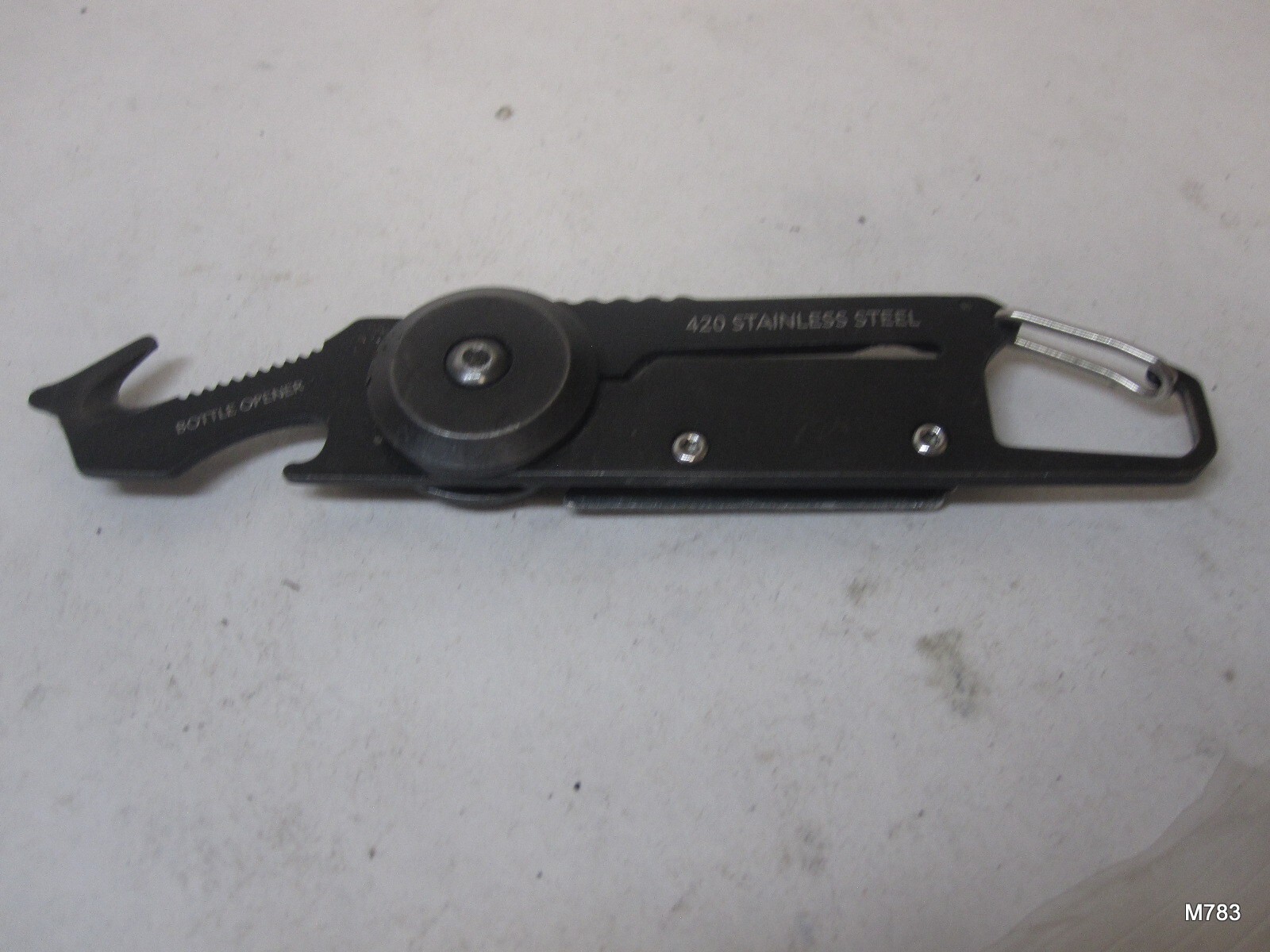 5 Function Mini Tool Package Knife Carabiner Hook Bottle Opener TROIKA