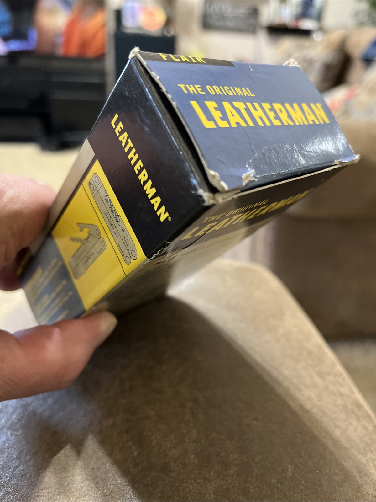 Leatherman Flair Rare Retired Multi Tool Box Only