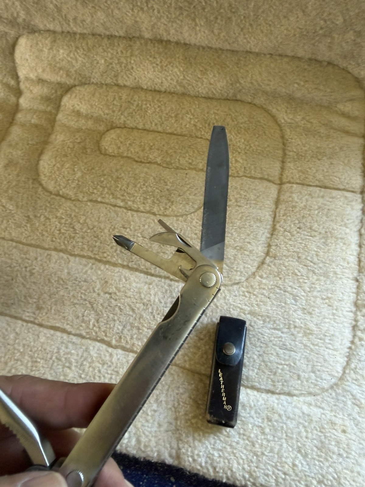 Vintage Original Leatherman PST Multi-Tool Portland OR MADE IN USA w/Case