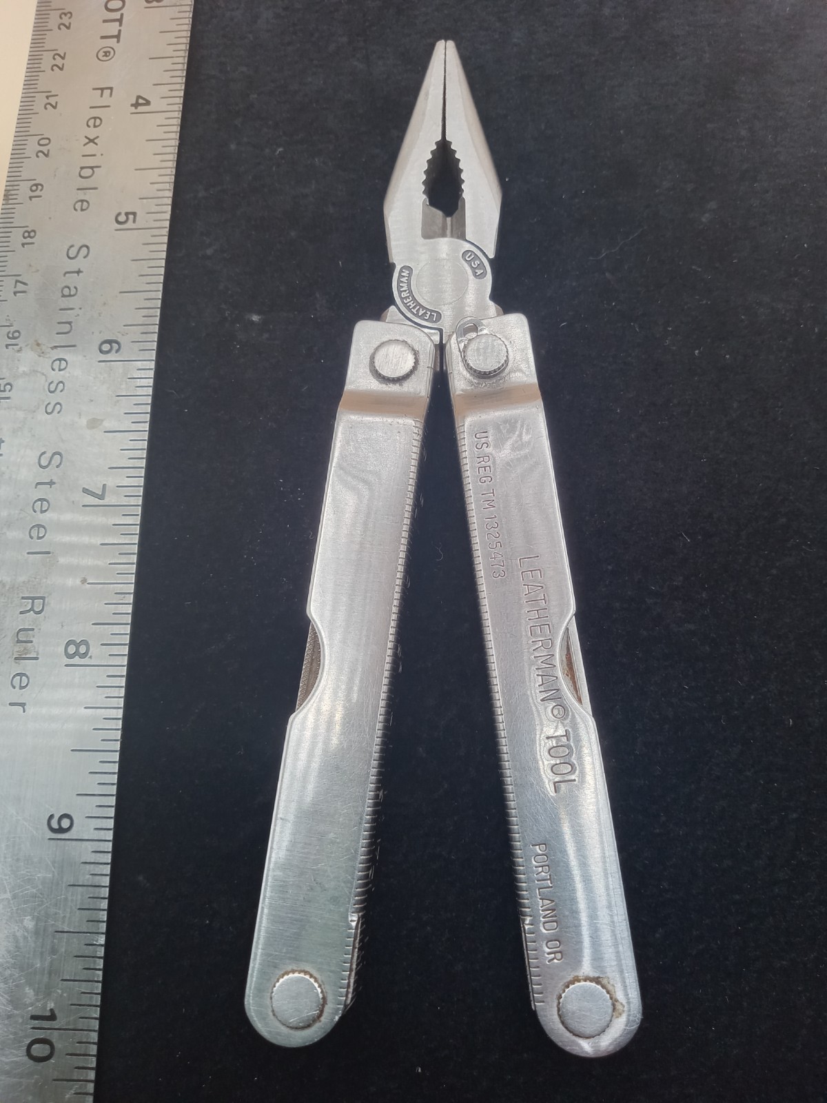 Vintage Leatherman PST Multi Tool W/ Leather Sheath June 1993 Date Code