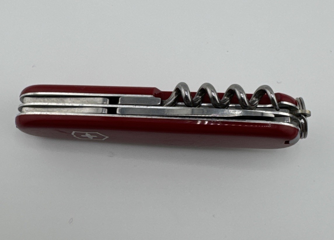 Victorinox Tourist Swiss Army Knife Red 84mm Folding Pocket Multi-Tool EDU