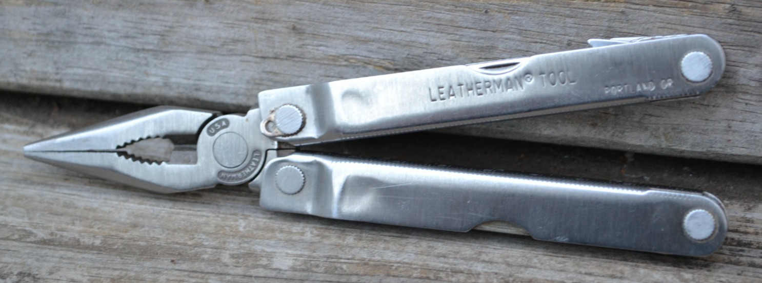 Vtg Leatherman The Original PST II Multi-Tool Pliers Scissors Knife & Others USA