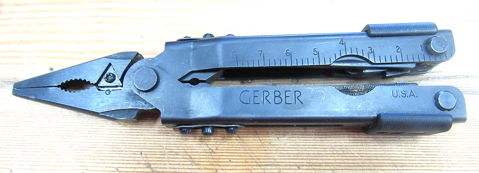 GERBER MP600 MULTI-PLIER TOOL MILITARY, HUNTERS BLACK OXIDE W/CASE EXC