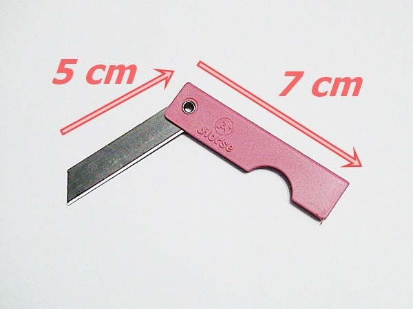 LOT 36PC SMALL POCKET KNIFE VERSATILE FOLDING MIX COLOR SIZE 5X7 cm