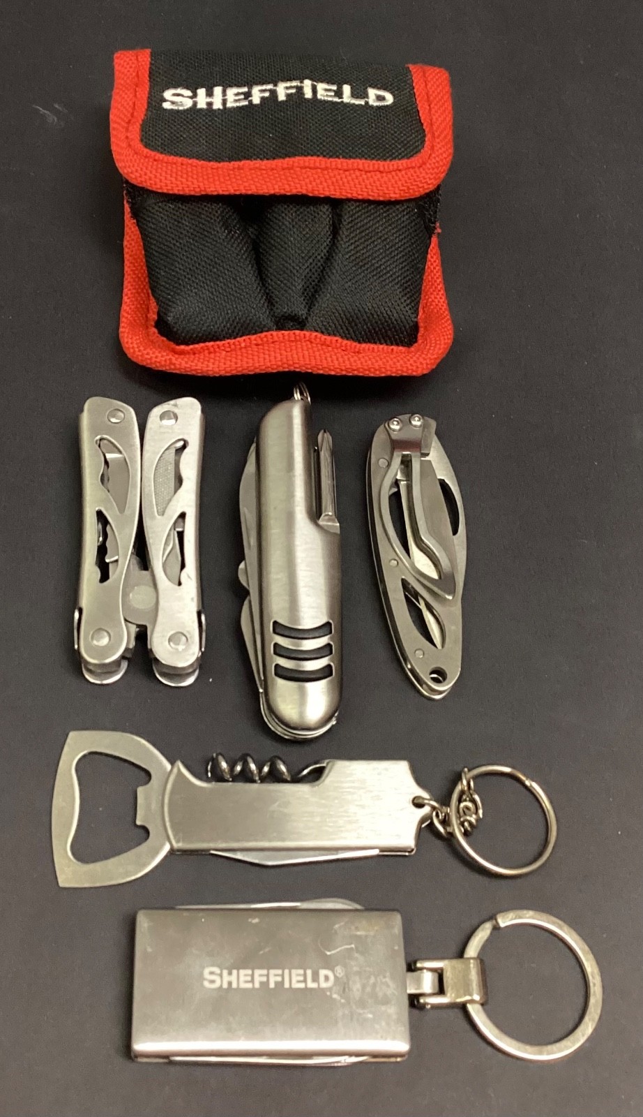 Sheffield Tool / Pocket Knife Belt Pouch/Kit Set