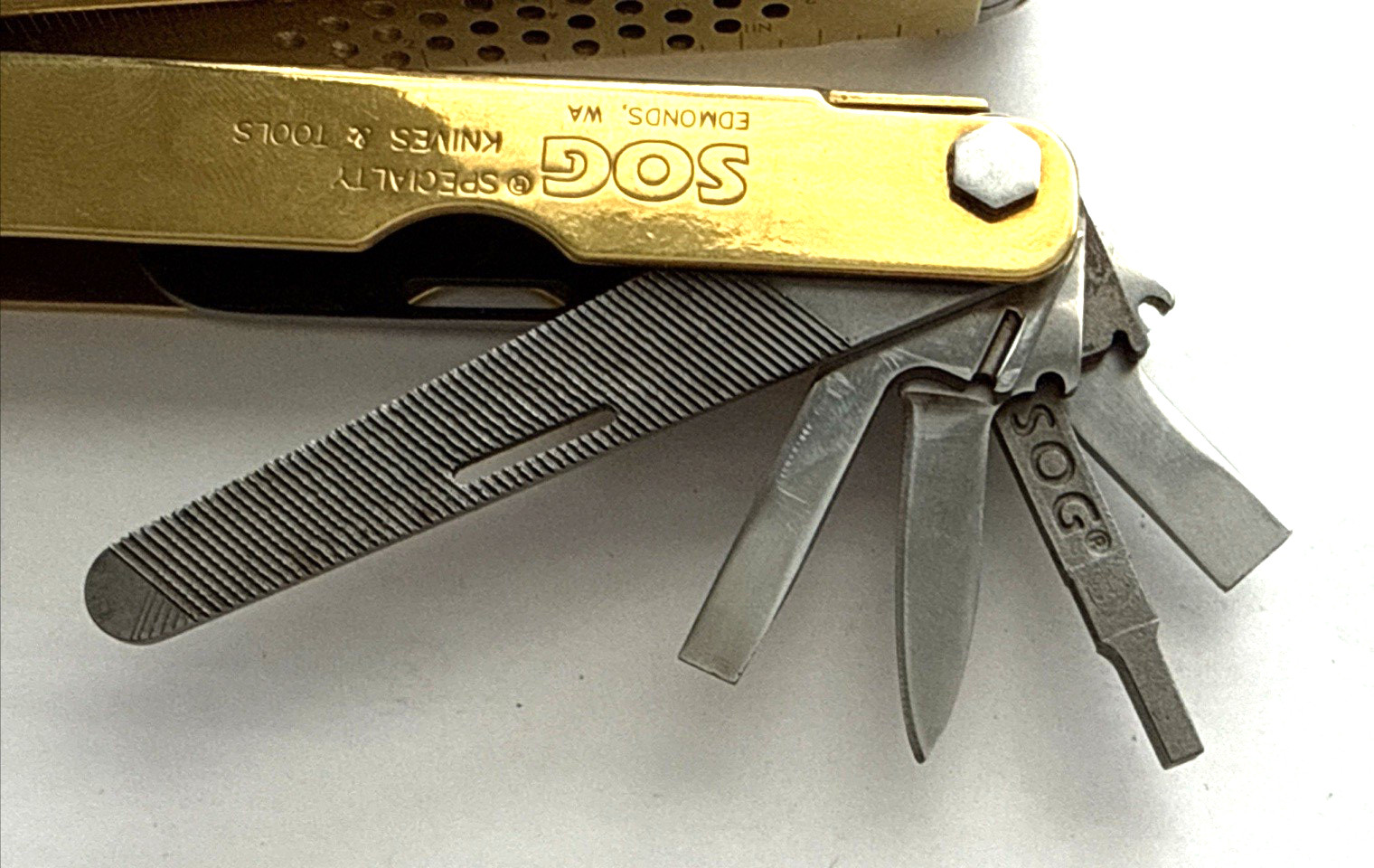 SOG Power Plier Multi-Tool Gold USA