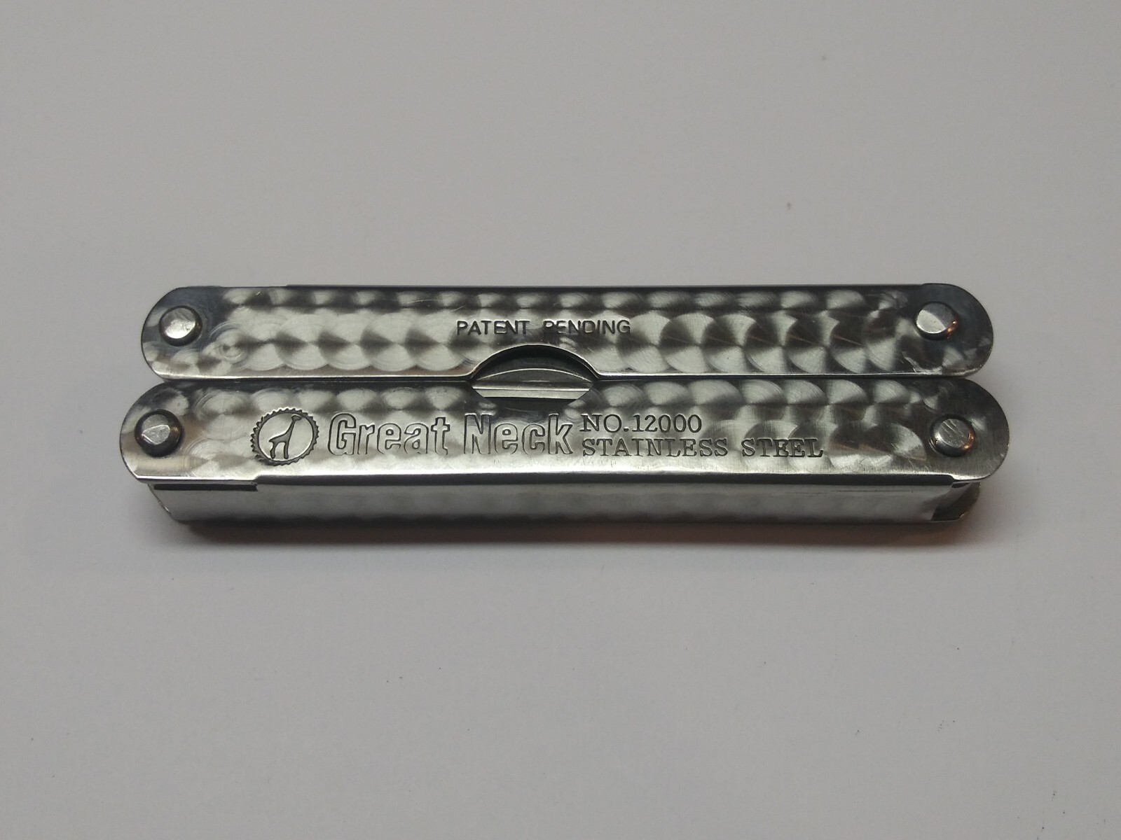 Vintage Great Neck No. 12000 Stainless Steel Utility Multi-Tool Pocket Knife