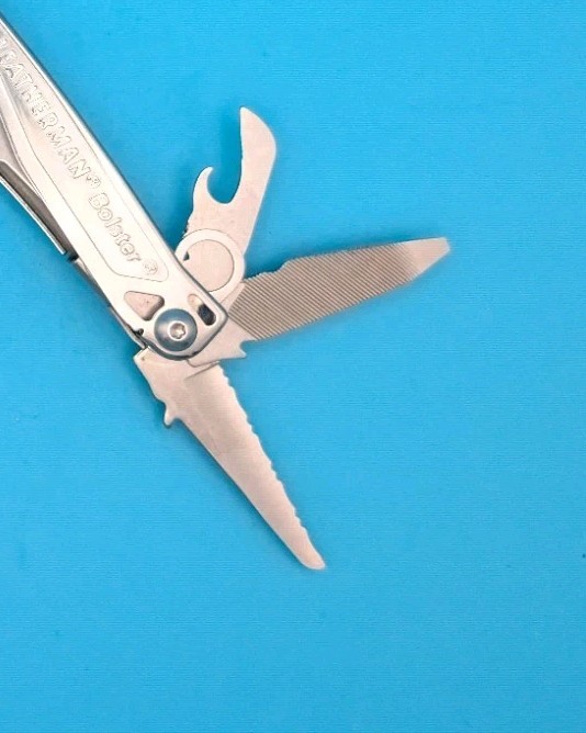 Leatherman Bolster 13 Tool Stainless Steel Multi-Tool! With Sheath!