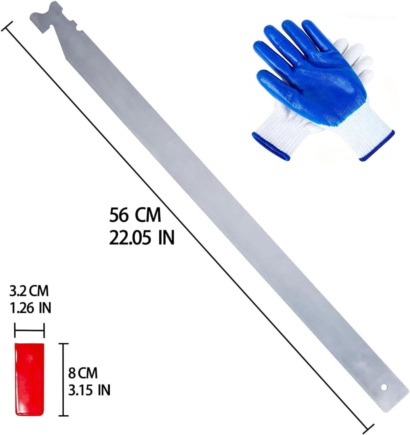 22 Inches Stainless Steel Professional Auto Tool, Slim Tool, Lightweight Automot