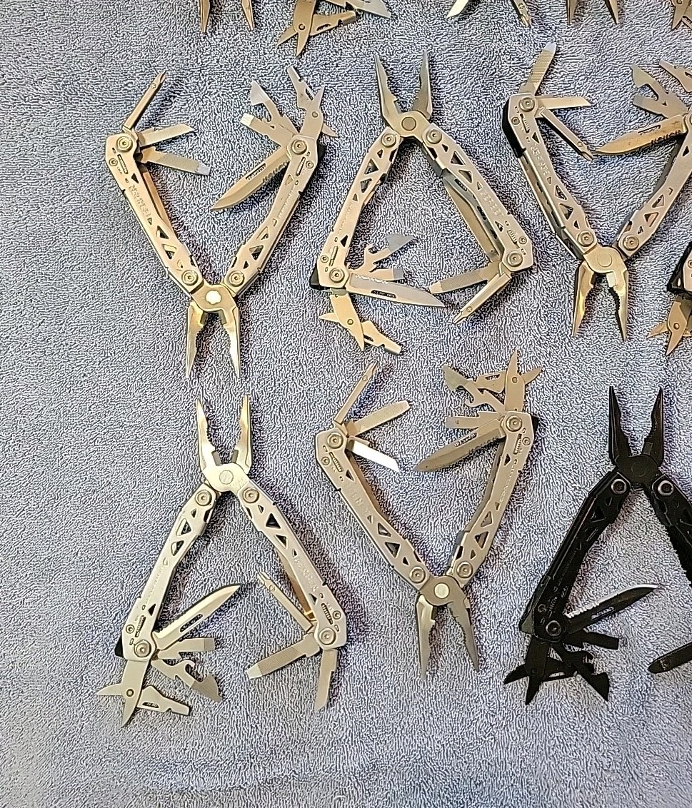 Gerber Suspension NXT Multi Tools – LOT OF 12 – Pliers, Scissors, Knife, File