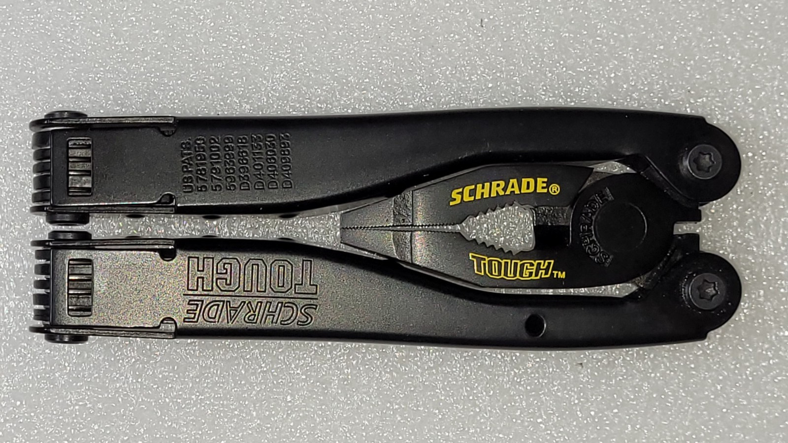 SCHRADE ST1NB 7″ Stainless Steel 21 Function Tough Multi-Tool NIB Black w/Sheath