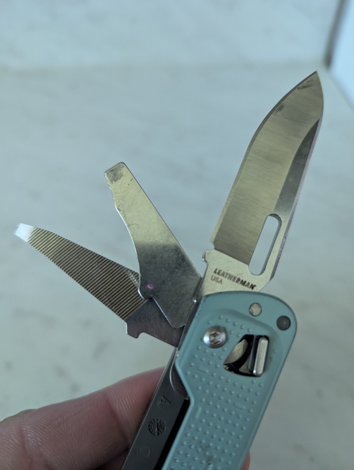 Leatherman Free T4 Aqua Great Shape Great Condition
