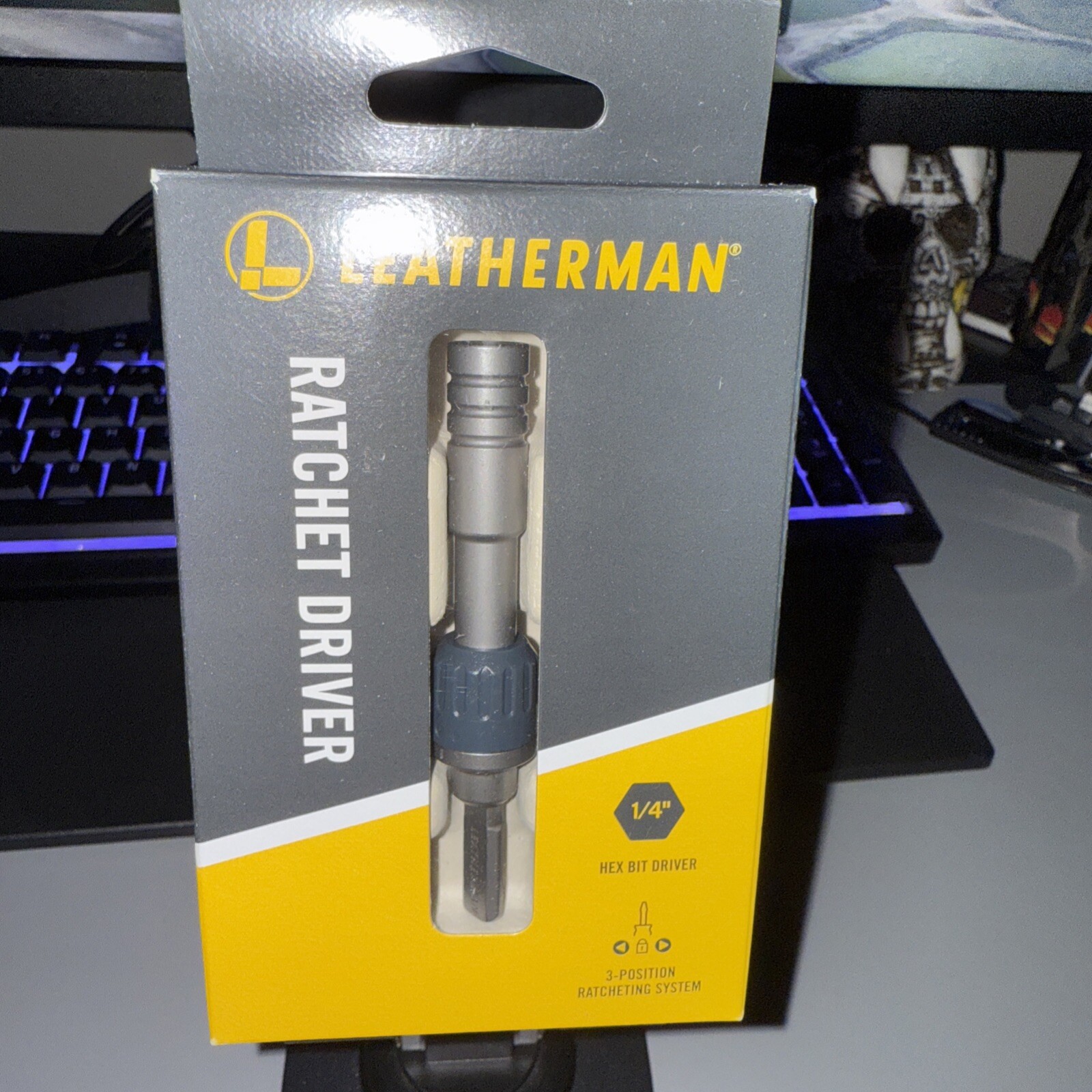 New In Box Leatherman 931030 Multi Tool Ratchet Driver