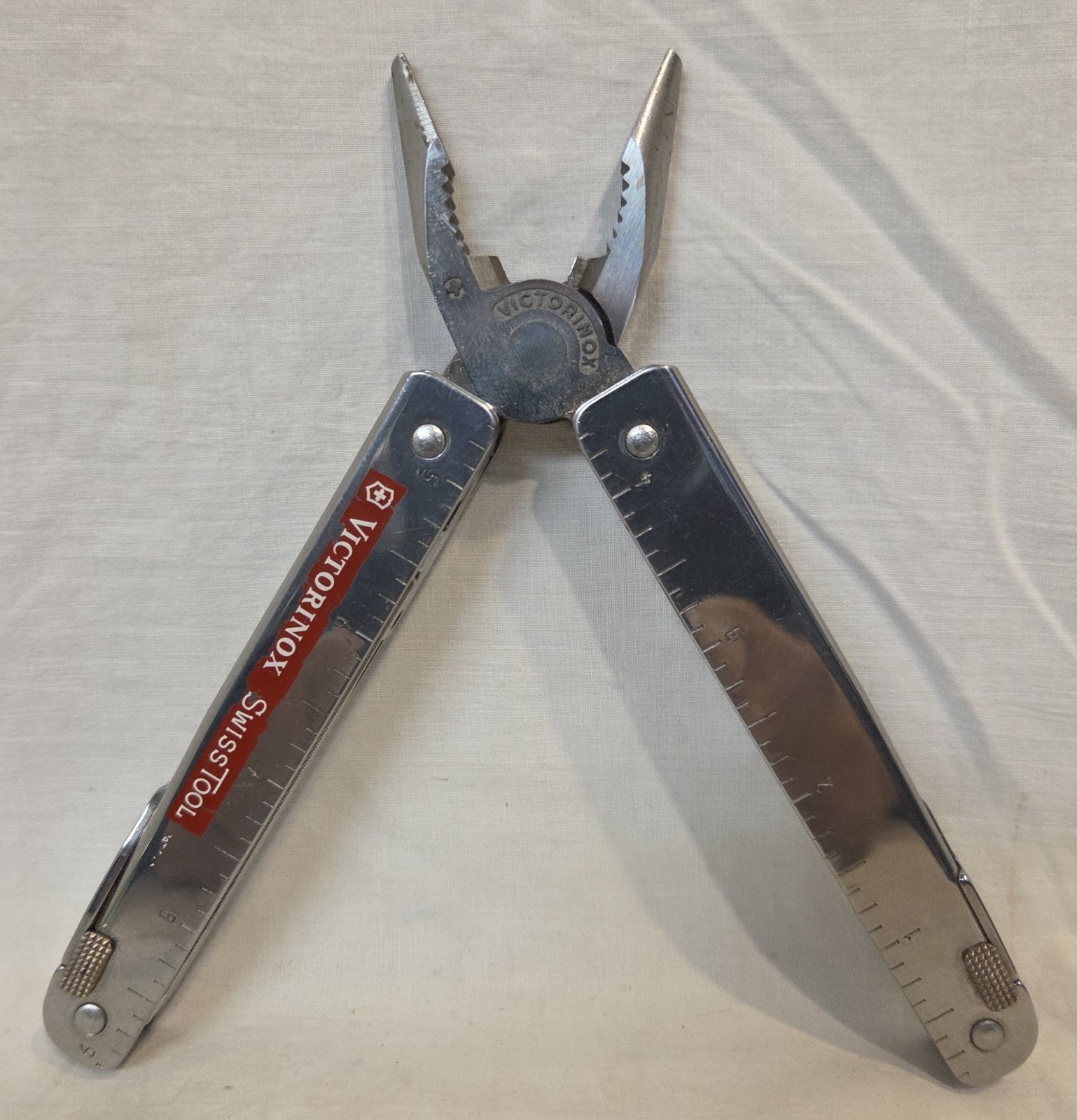 Victorinox SwissTool Swiss Army Knife Multi Tool Pliers, Ruler, Knife + used