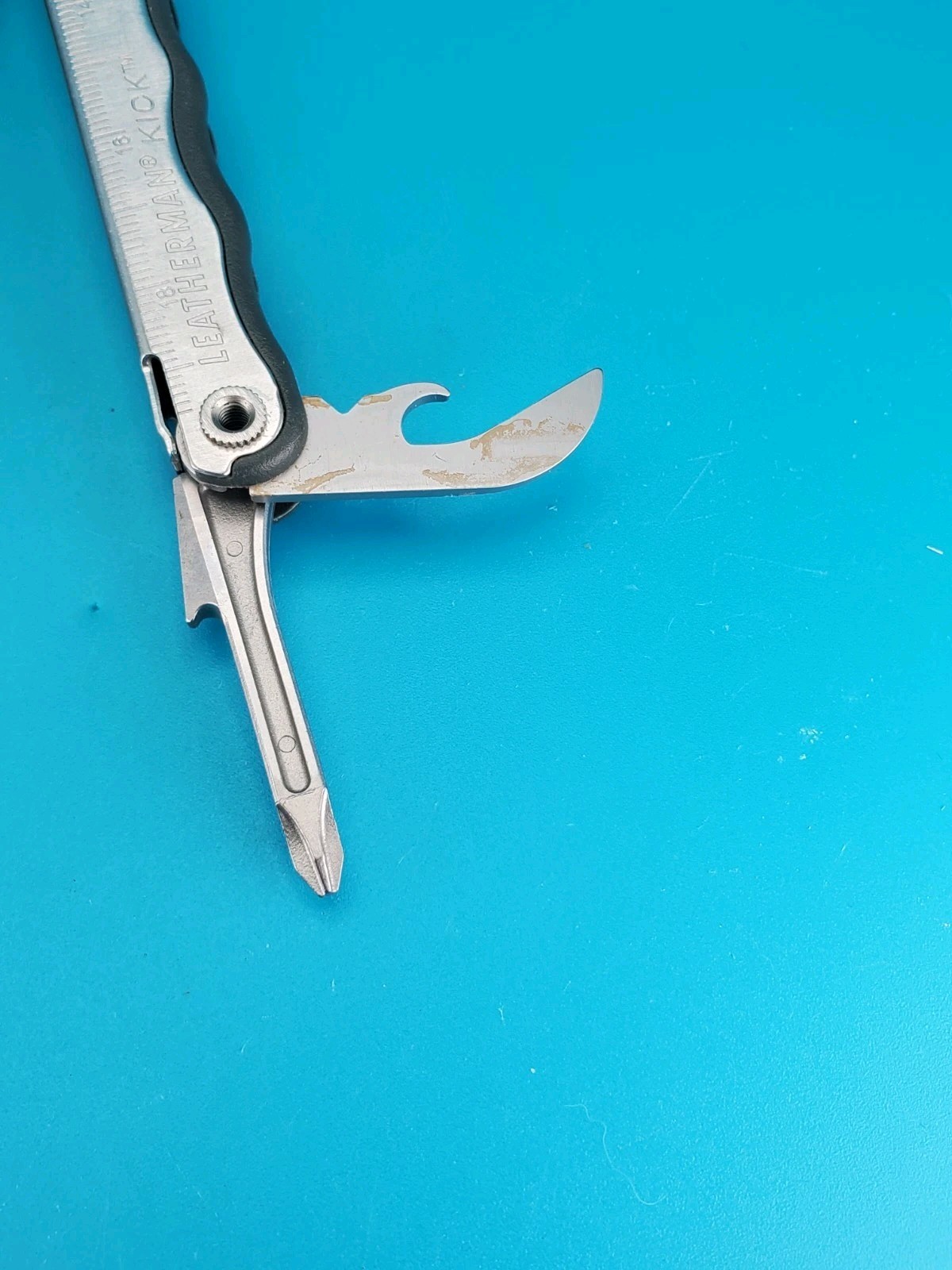 Leatherman Kick Multi-Tool, Knife, Pliers, Retired, Collectible! NODAL EXCHANGE