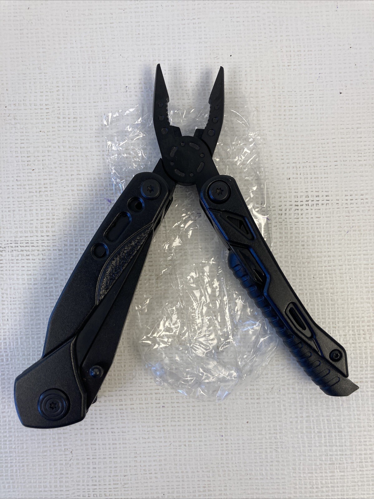 Multi Tool W/ Holster Nylon Belt Clip Pouch Black New NIB 16 Tools