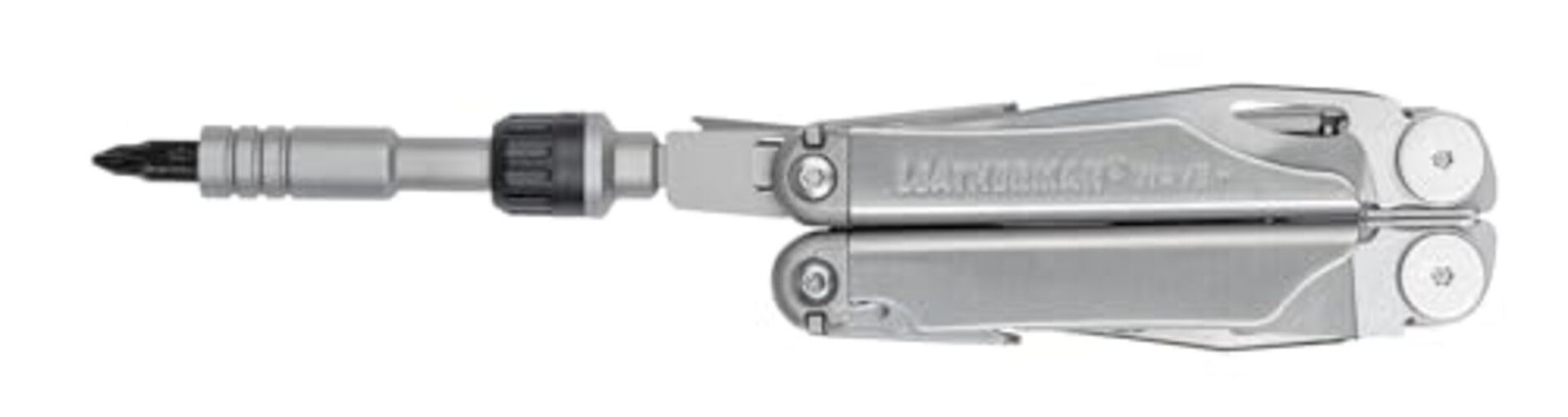 Leatherman, Ratchet driver, fits both Leatherman flat bits and standard ¼ inch