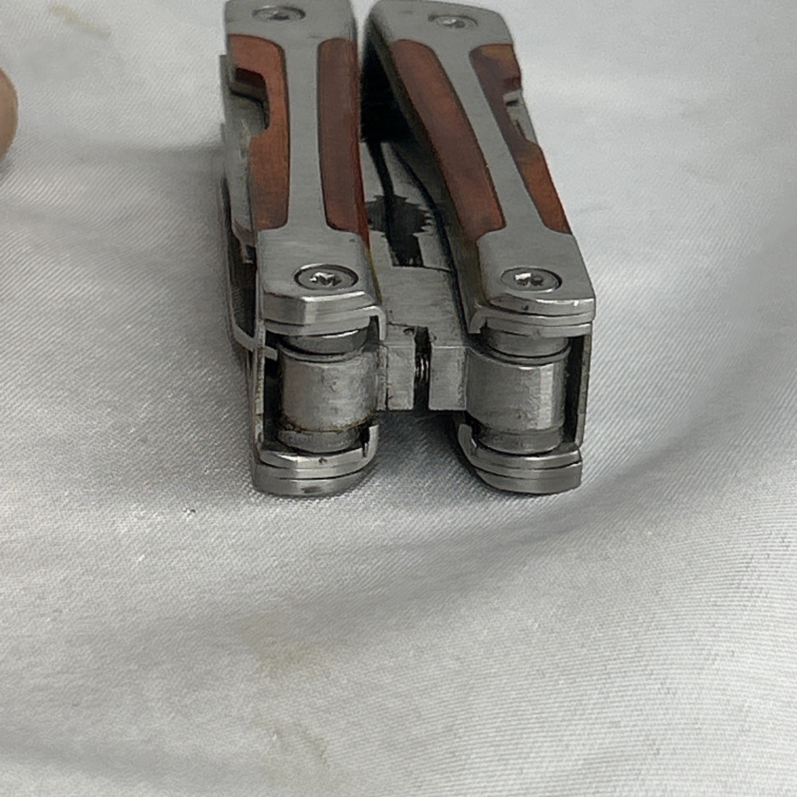 Winchester Trail Wood Stainless Steel 2CR Multi Tool 12 Tools Y2K Vintage Knife