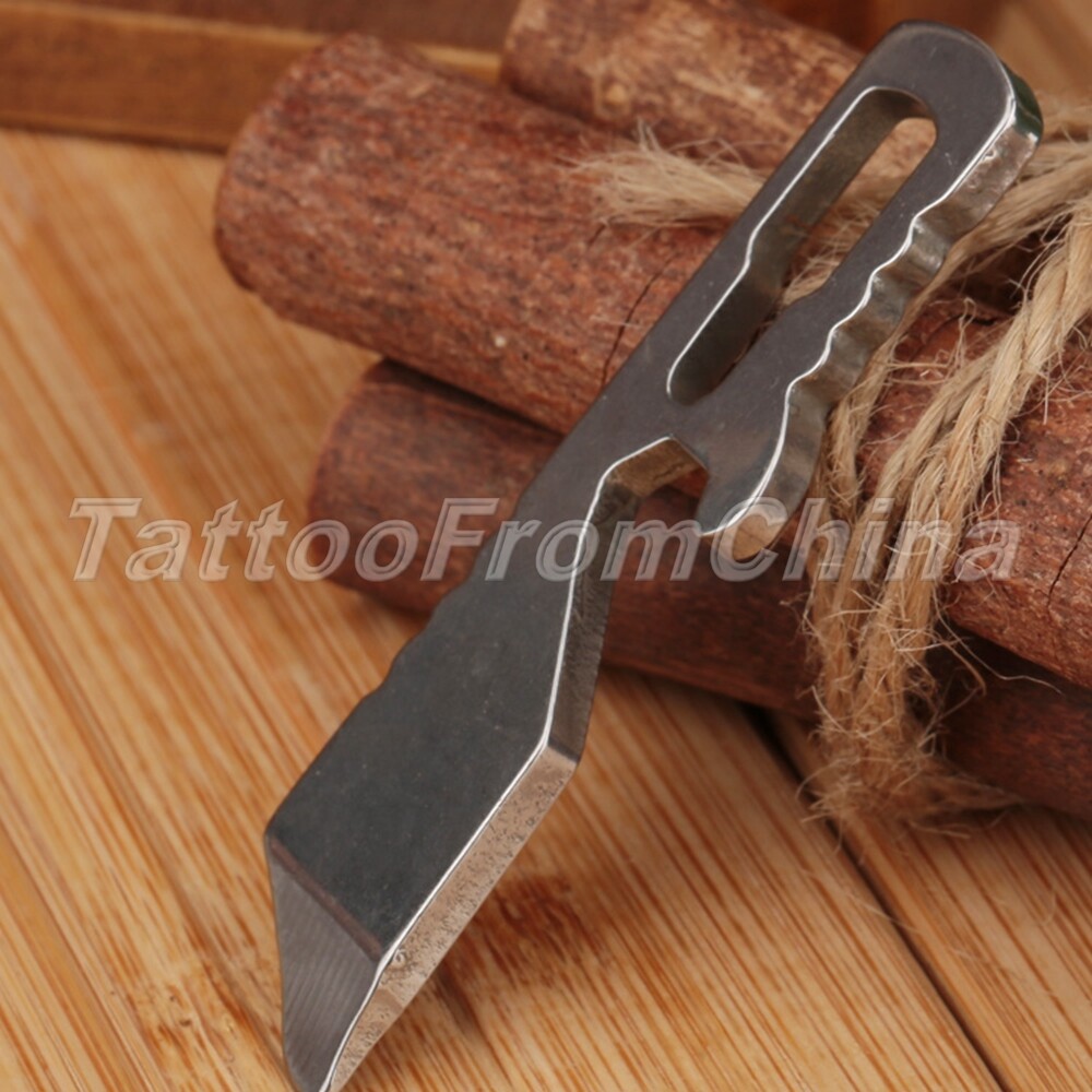 Mini Pocket Multi EDC Tool Pry Bar Bottle Opener Screwdriver Survival Keychain