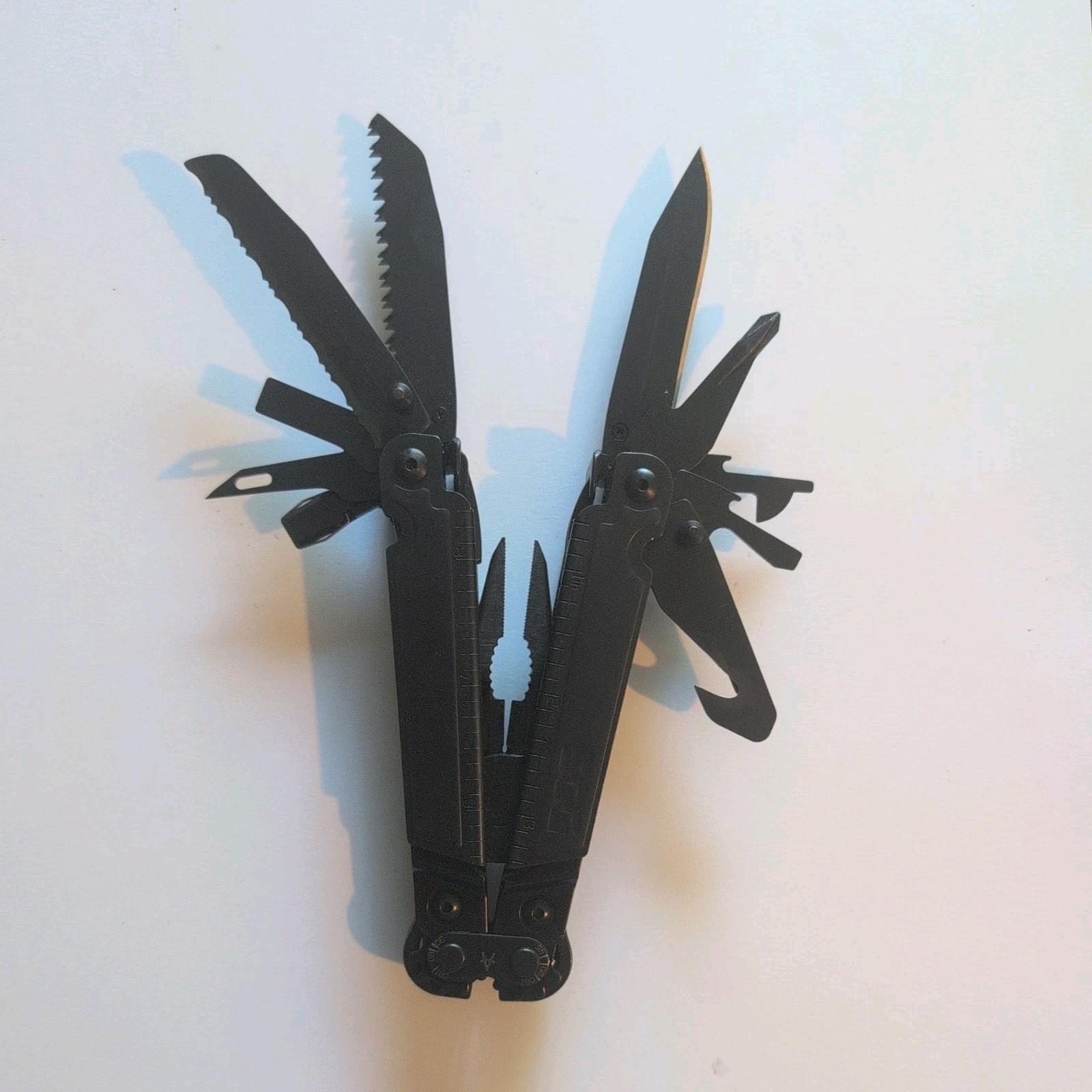 SOG Power Access Assist Solid Black 12-Function Multi-Tool Pliers – PA3002-CP