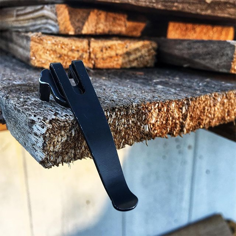 1PC Stainless Steel Deep Carry Pocket Clip for Victorinox 91mm Swiss Army.