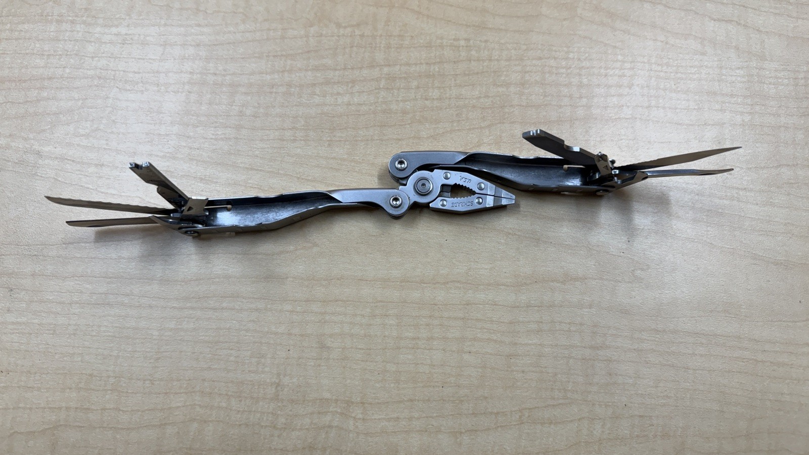 Schrade Tough-Tool Multi-Tool Pliers Knife with Leather Sheath! Made In USA!!!
