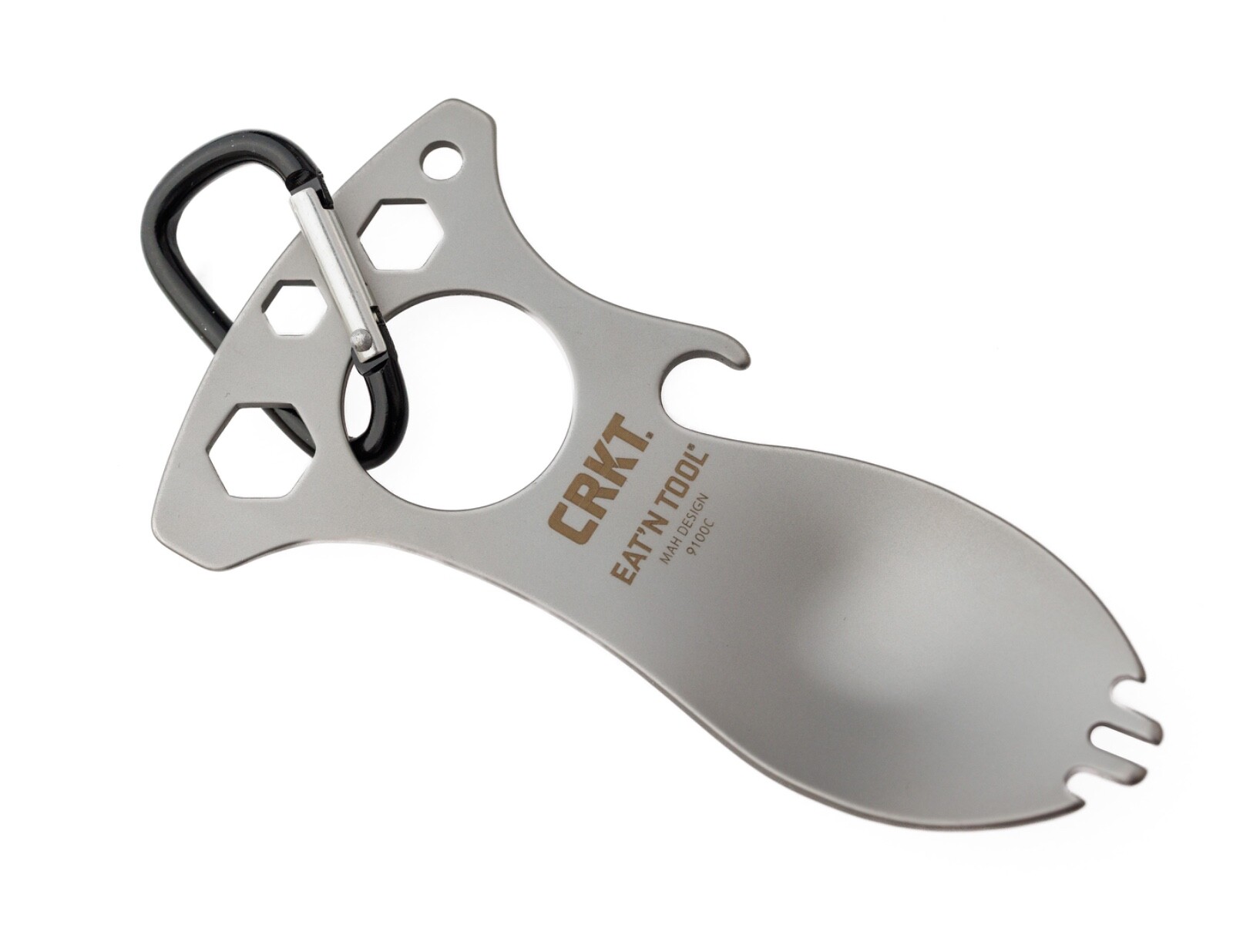 CRKT Eat’n Tool Outdoor Spork Multitool Stainless EDC Bottle Opener LOT of 2