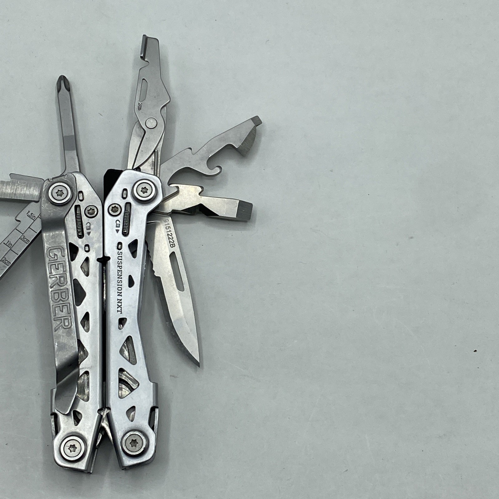 Gerber Suspension NXT & Paraframe II Knife Combo – Silver & Ti Grey