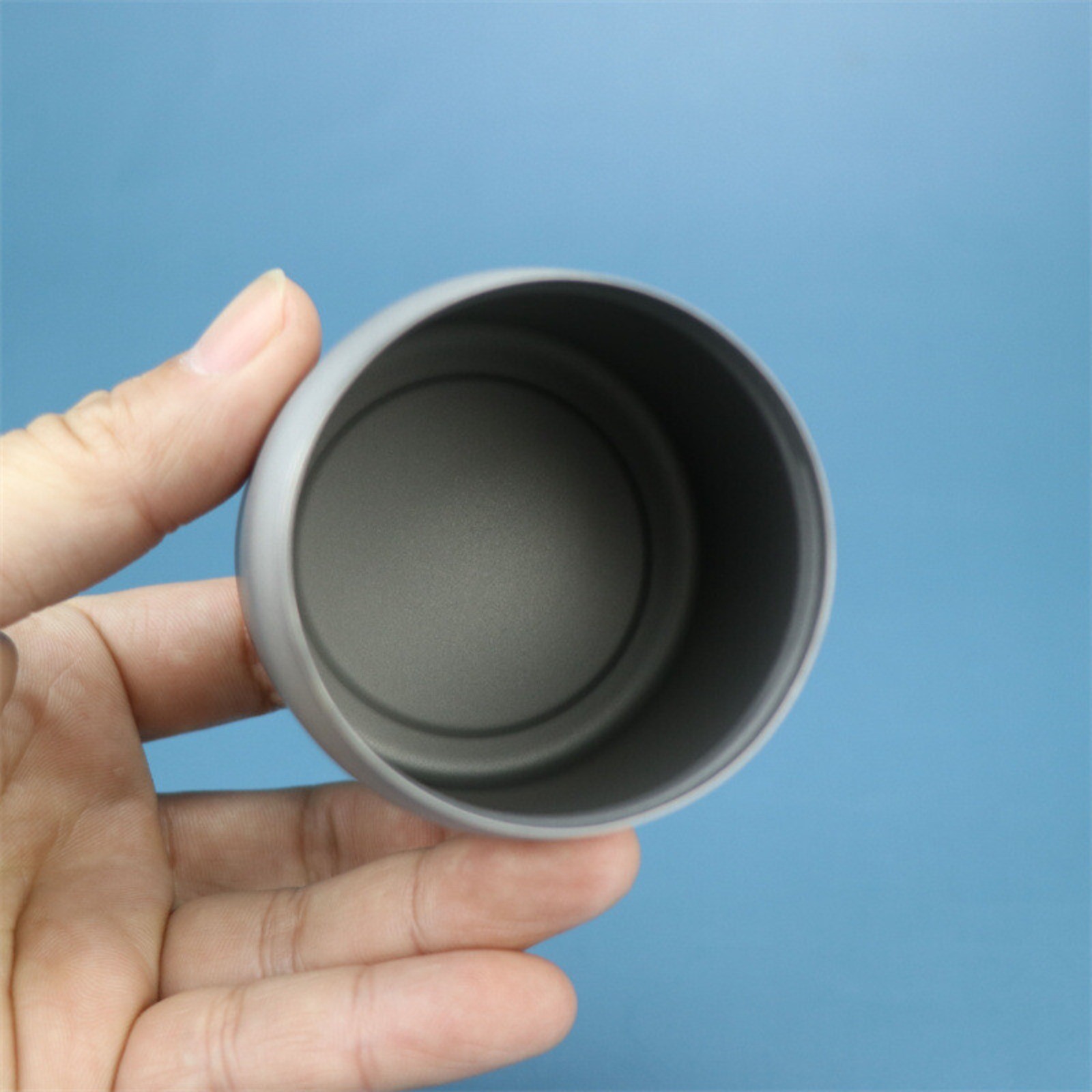 Pure Titanium Pill Box Portable Tea Can Storage Medicine Bottle EDC Tool