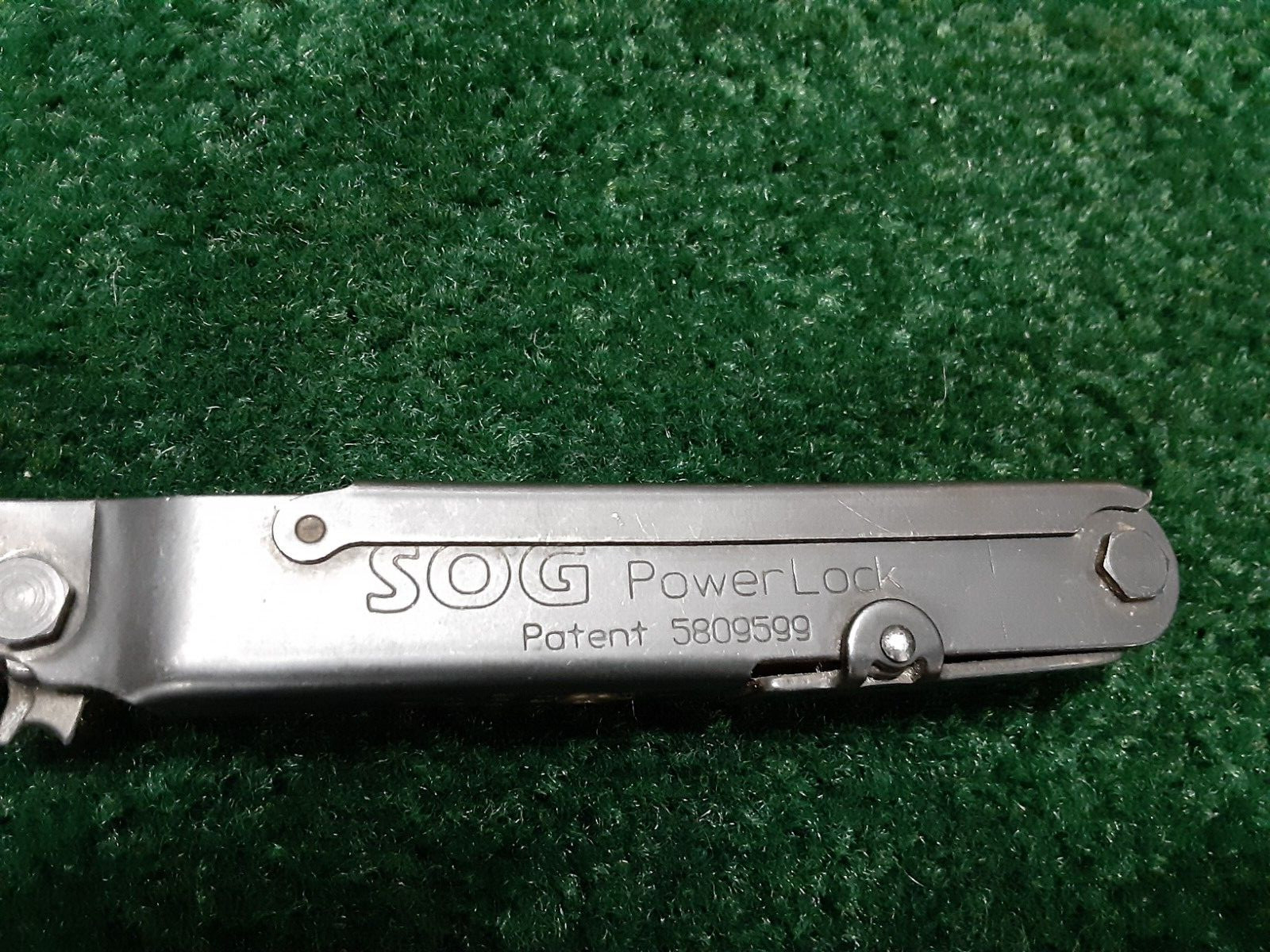 SOG 10 Function Multi Tool w Black Military Finish & Factory Edge