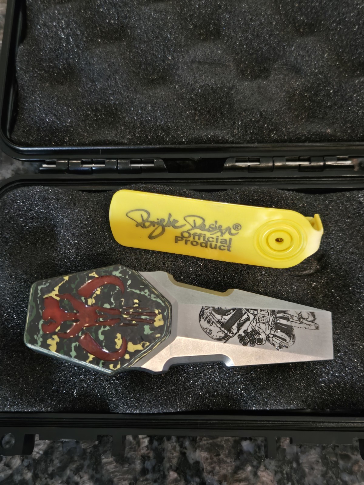 EDC Pocket Tool Bright Design MTAP Boba Fett Star Wars Fidget Pry Bar Engraved