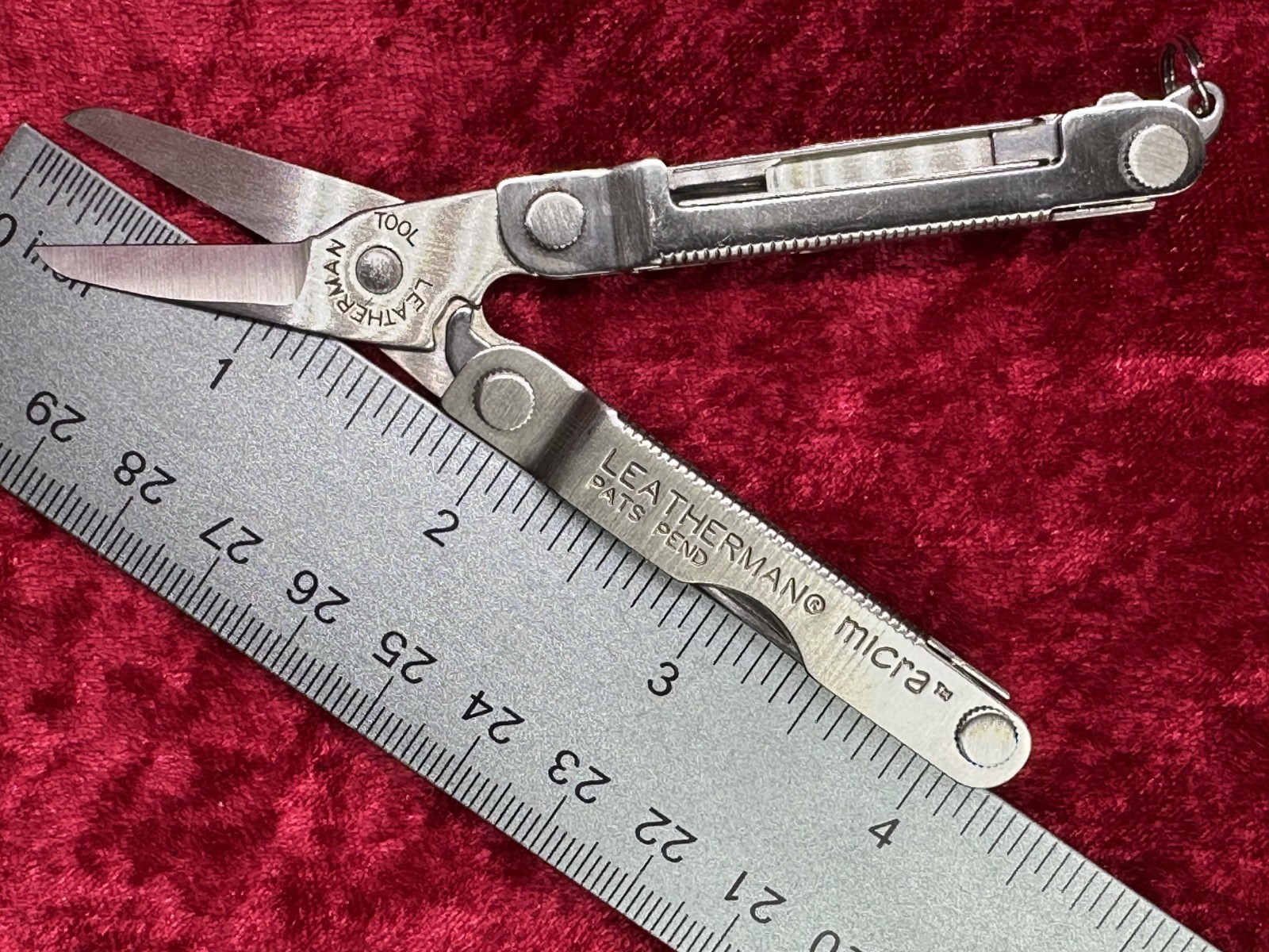 Leatherman Micra Stainless 8 Tool Mini Multi-Tool Random Pick Used (359)