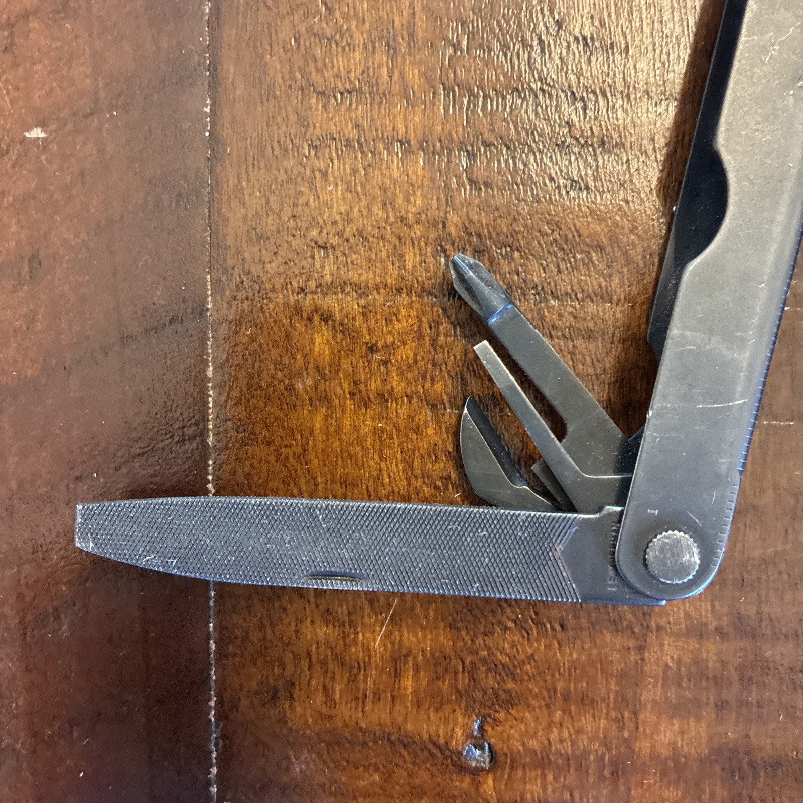 Vintage Leatherman PST BLACK OXIDE Multitool Portland OR USA 06/96 – Very Good