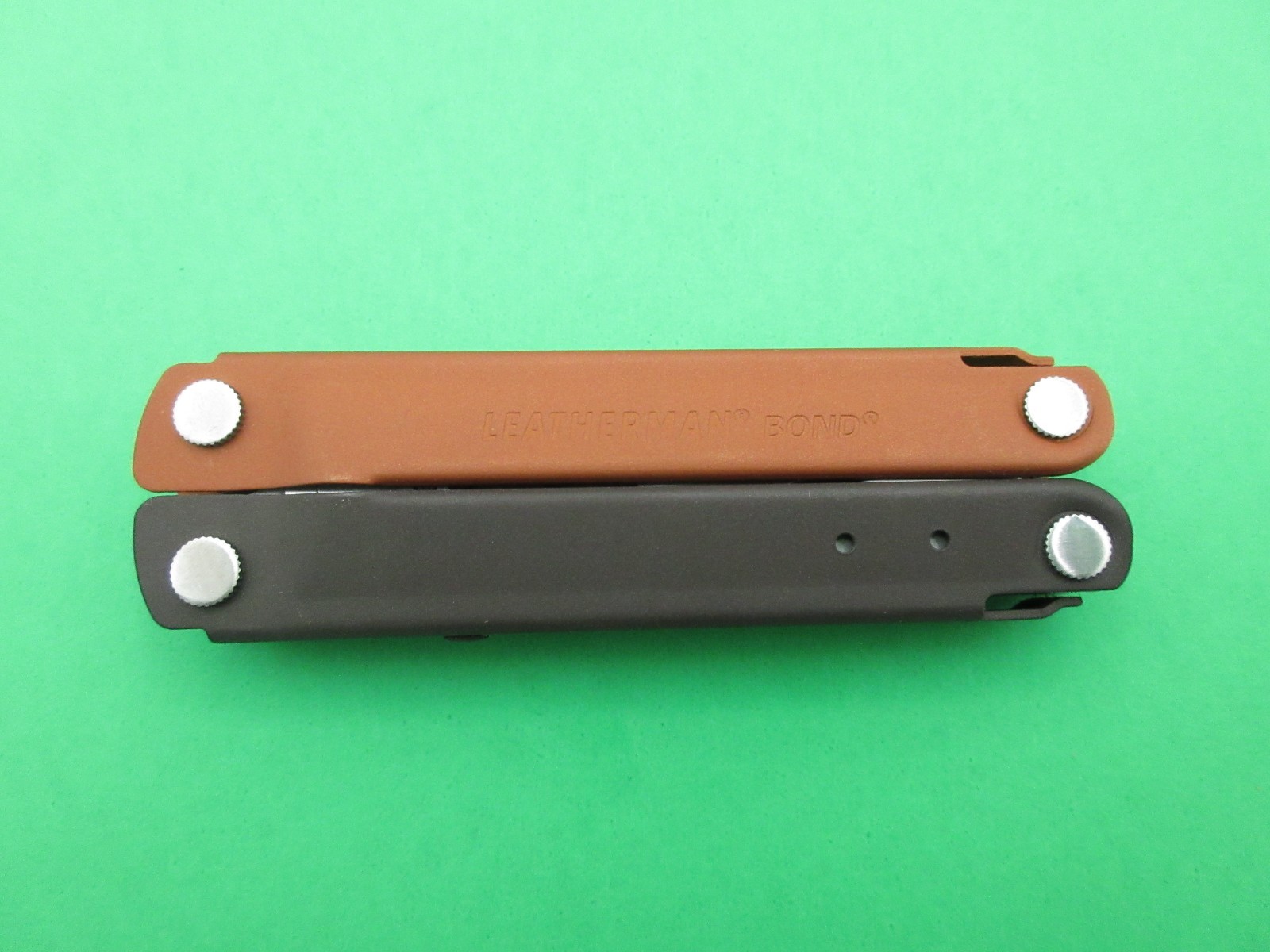 Leatherman Bond Burnt Sienna Folding Multi Tool Knife w/ Sheath Box