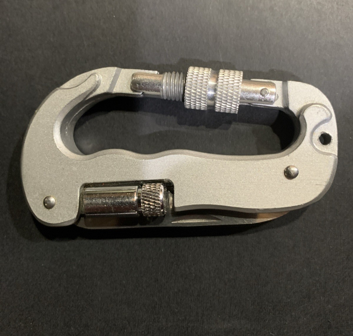 Iron & Glory Clip Hook Belt Loop Aluminum Folding Knife NEW