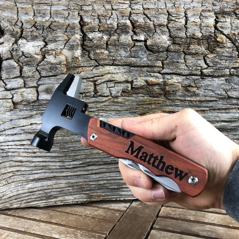 Personalized Wrench multi tool, Groomsmen Gifts, Husband Gift