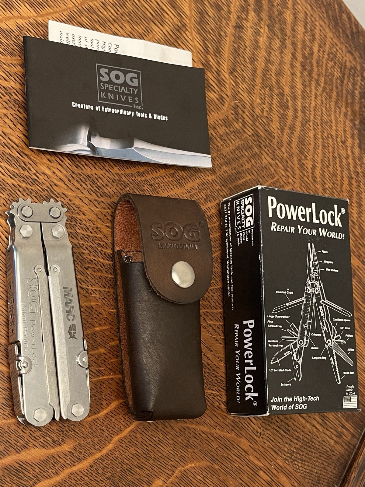 Vintage SOG Powerlock S60 1999 NOS MINTY OLDSTOCK