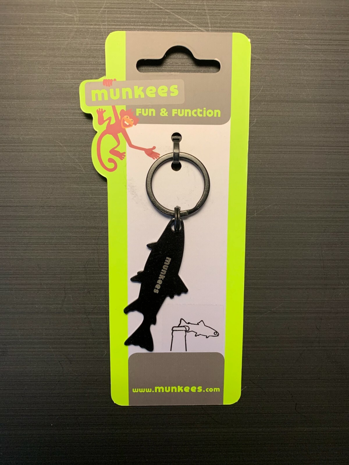 Munkees Stainless Steel Bottle Opener Trout – 3531