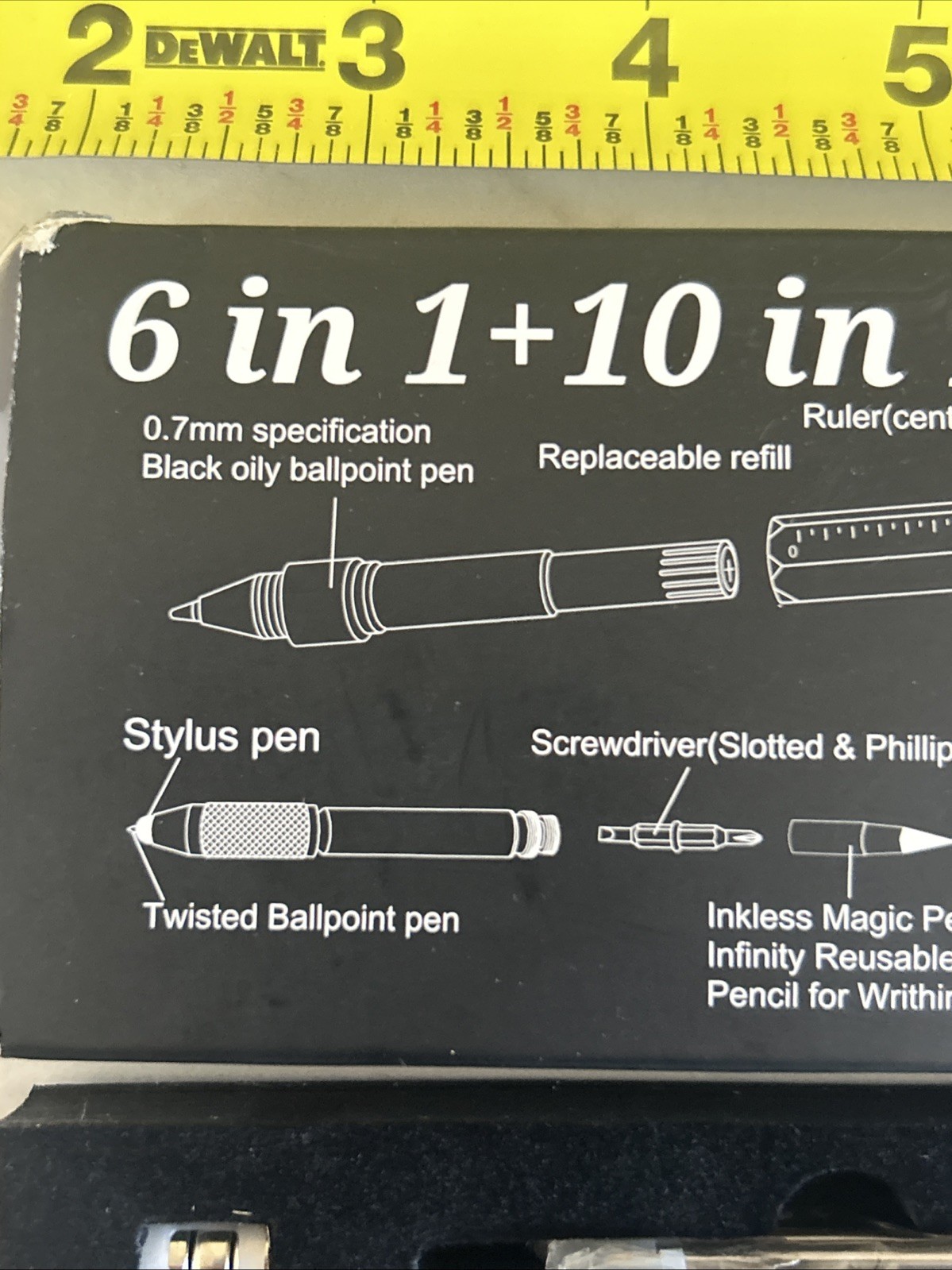 Multitool Pen with Flashlight/Tactical pen/bran new in box